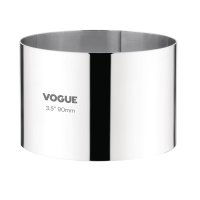 Vogue Moussering Edelstahl 6 x 9cm