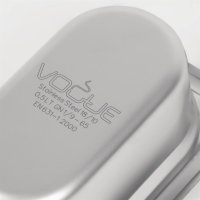 Vogue Strapazierfähiger GN-Behälter 1/9 Edelstahl 65mm