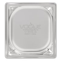 Vogue Strapazierfähiger GN-Behälter 1/6 Edelstahl 65mm