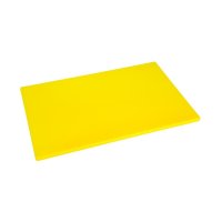 Hygiplas LDPE Schneidebrett gelb 45x30x1cm