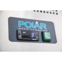 Polar Serie U Kühltisch 228 Liter 2-türig