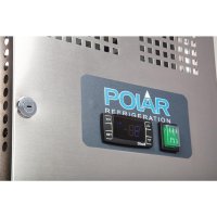 Polar Serie U Kühltisch 228 Liter 2-türig