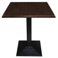 Bolero quadratische Tischplatte dunkelbraun 70cm