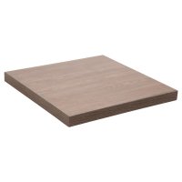 Bolero quadratische Tischplatte Vintage Holz 60cm