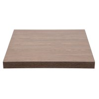 Bolero quadratische Tischplatte Vintage Holz 60cm