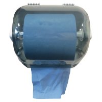 Jantex Papierspender für blaue Wischtuchrollen