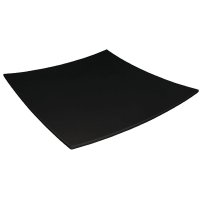 Kristallon quadratisches Tablett schwarz 31cm