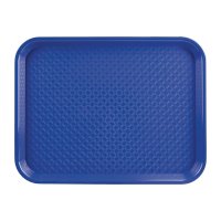 Kristallon Fast-Food-Tablett blau 41,5 x 30,5cm