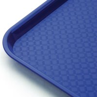 Kristallon Fast-Food-Tablett blau 41,5 x 30,5cm