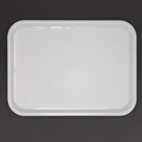 Kristallon Fast Food-Tablett weiß 34,5 x 26,5cm