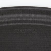 Cambro Camtread ovales rutschfestes Fiberglas Tablett schwarz 68,5x56cm