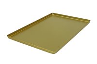 Ausstell-/Thekenblech GOLD 600 x 400 x 20 mm