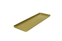 Ausstell-/Thekenblech GOLD 600 x 200 x 20 mm