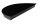 Tortenplatte, Melamin, schwarz, 1/2 Ø: 160 mm, Höhe: 30 mm