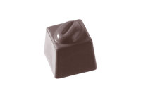 Schokoladen Form - Würfel Kaffeebohne 275 x 135 x 28 mm