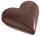 Schokoladen Form - Herz 65 mm 275 x 135 x 24 mm - Doppelform