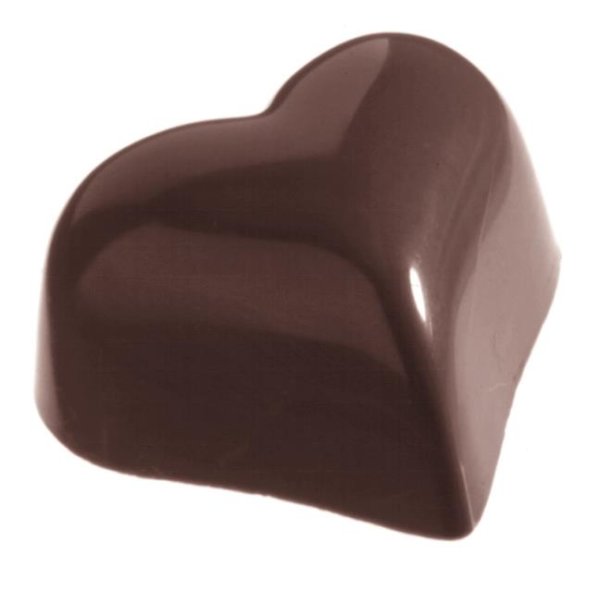 Schokoladen Form - kleines Herz 14 gr 275 x 135 x 24 mm
