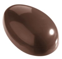 Schokoladen Form - Ei glatt 81 mm 275 x 135 x 32 mm -...