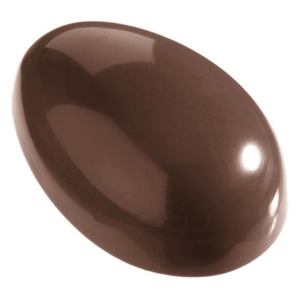 Schokoladen Form - Ei glatt 86 mm 275 x 135 x 32 mm - Doppelform