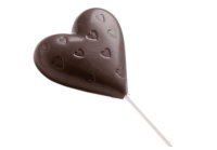 Schokoladen Form - Lolli Herz 275 x 135 x 24 mm