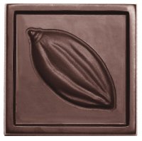 Schokoladen Form - Kakaobohne 275 x 135 x 24 mm