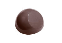Schokoladen Form - Halbkugel mit flacher Seite 275 x 135...