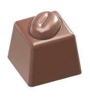 Schokoladen Form - Würfel Kaffeebohne 275 x 135 x 24 mm