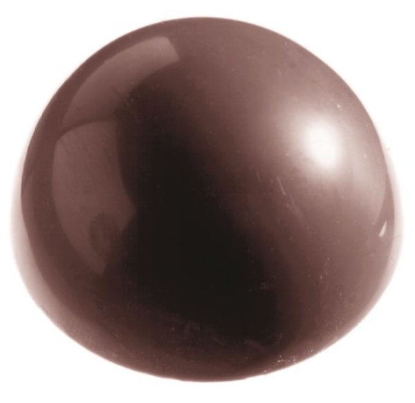 Schokoladen Form - Halbkugel Ø 59 mm 275 x 175 x 35 mm - Doppelform