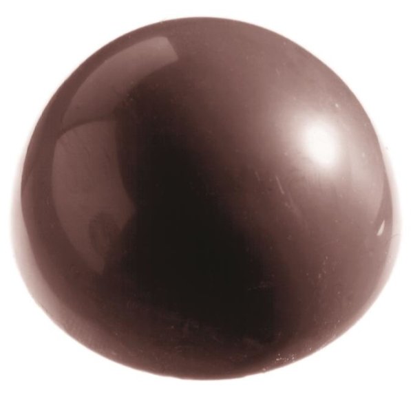 Schokoladen Form - Halbkugel Ø 70 mm 275 x 175 x 40 mm - Doppelform