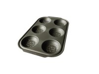 6-Muffin-Form HALLOWEEN, antihaft Durchmesser 6,2 cm,...