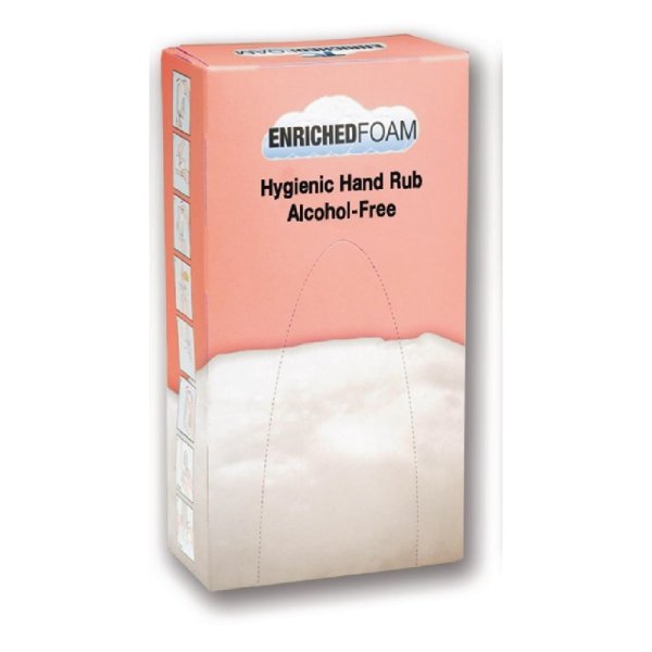Rubbermaid manuelles geruchsneutrales H&auml;ndedesinfektionsmittel alkoholfrei 800ml (6 St&uuml;ck)