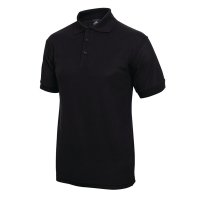 Unisex Poloshirt schwarz XL