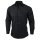 Uniform Works Unisex Oberhemd schwarz XL