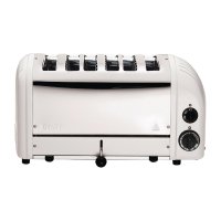 Dualit Toaster 60146 wei&szlig; 6 Schlitze