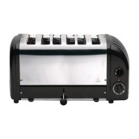 Dualit Toaster 60145 schwarz 6 Schlitze